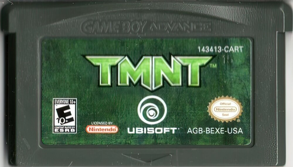 Лицензионный картридж TMNT (2007) для Game Boy Advance